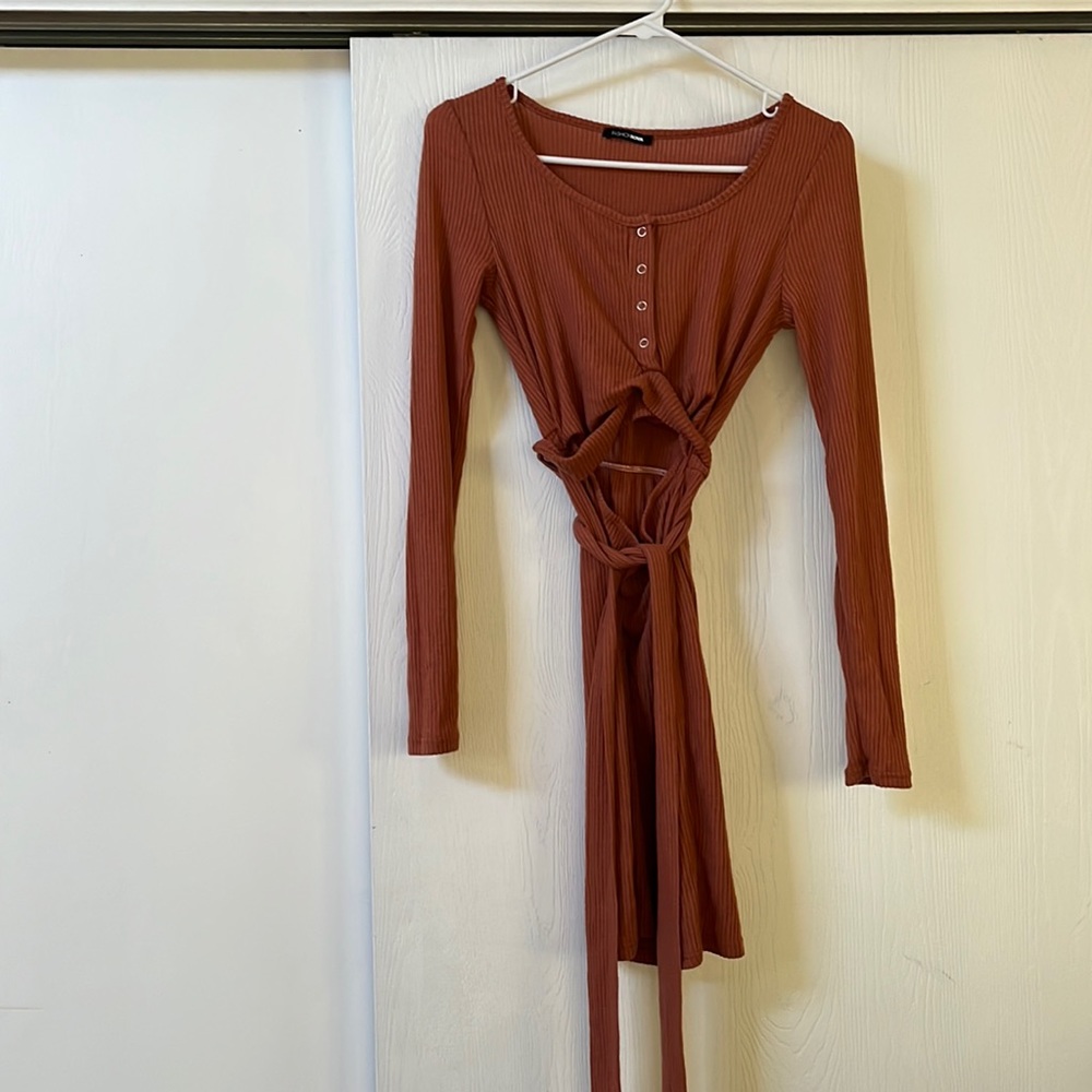 Long sleeves dress